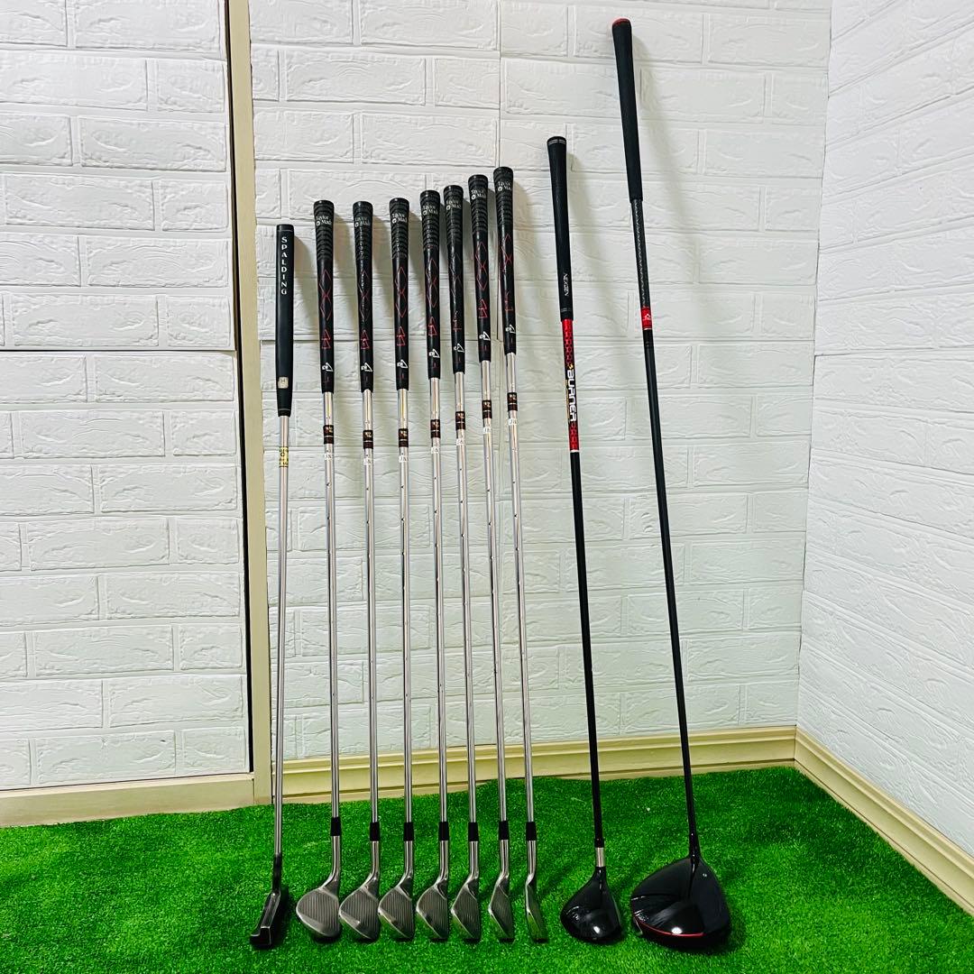 【☆大人気☆】テーラーメイド☆メンズ☆ゴルフクラブセット☆10本☆初心者☆