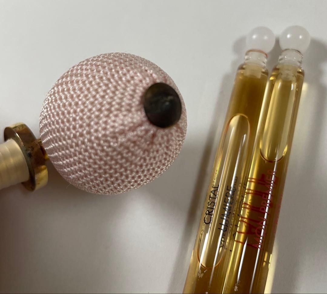 ラリック　香水　モンプルミエール クリスタル タンドル　パルファム　ガラス