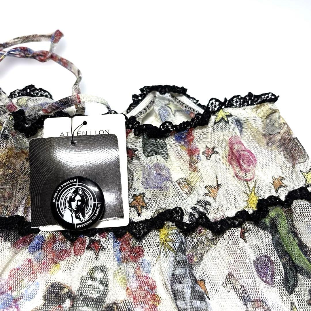 新品タグ付✨希少✨Y2K✨HYSTERIC GLAMOUR キャミブラウス