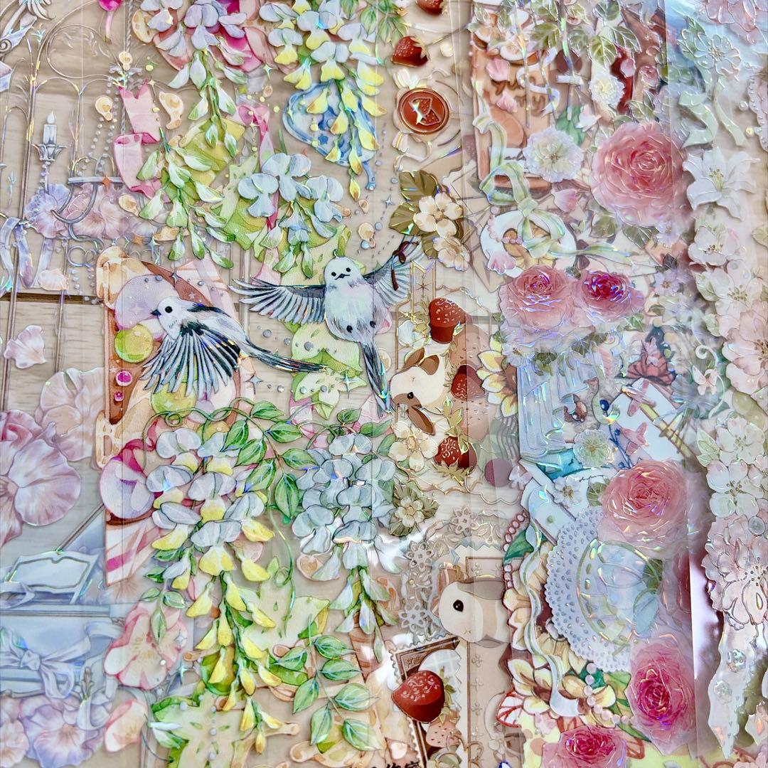 値下げ 海外マステ　コラージュ素材 デザインペーパーなど大量まとめ売り☆