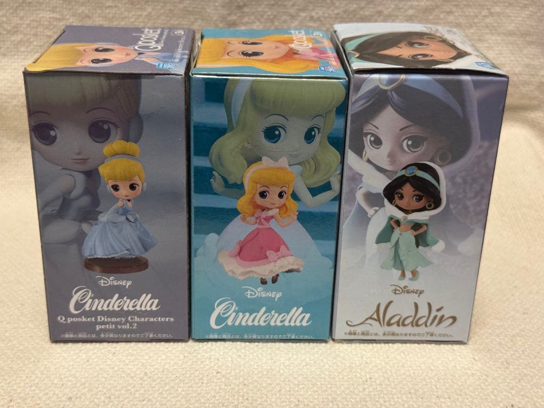 Q posket petit -Cinderella・ Jasmine-