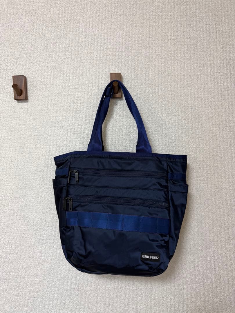 ブリーフィング　ネイビー トートバッグ