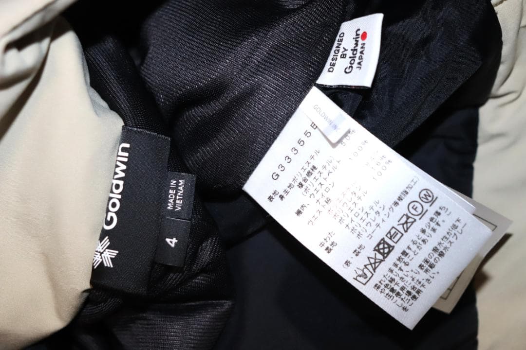 新品 ゴールドウイン Gソリッド カラー ワイド 中綿スキーパンツ(4/XL)Ⓗ