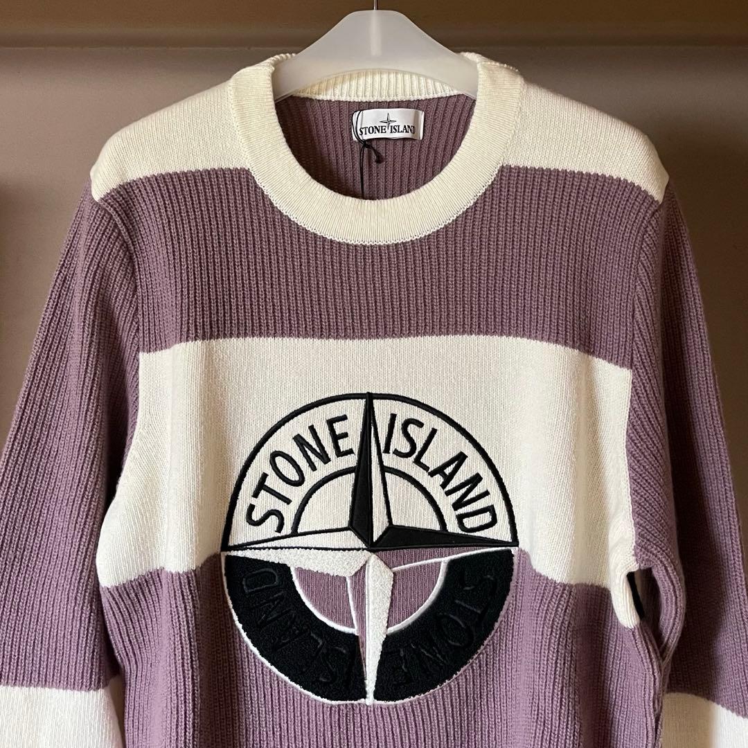 トップス STONE  BIG LOGO SWEATER