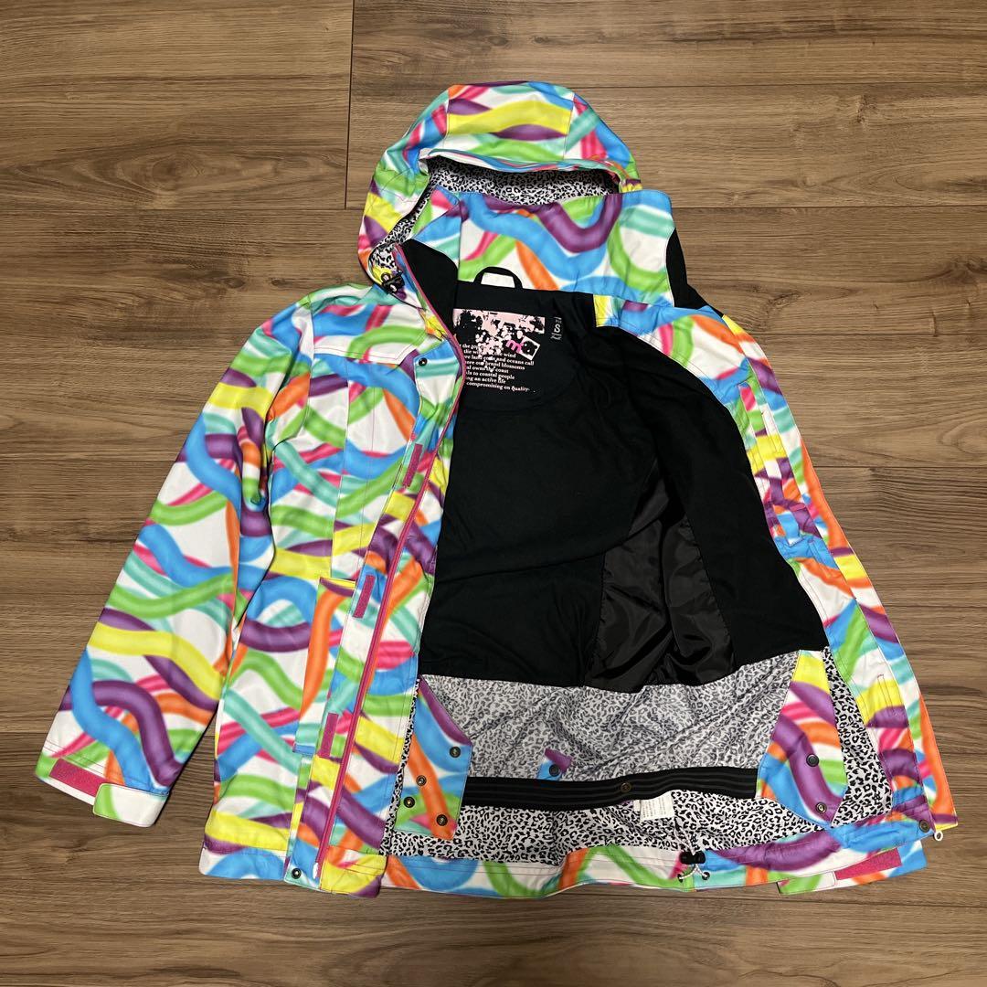 カラフルスキーウェア上下セット　Sサイズ　レディース