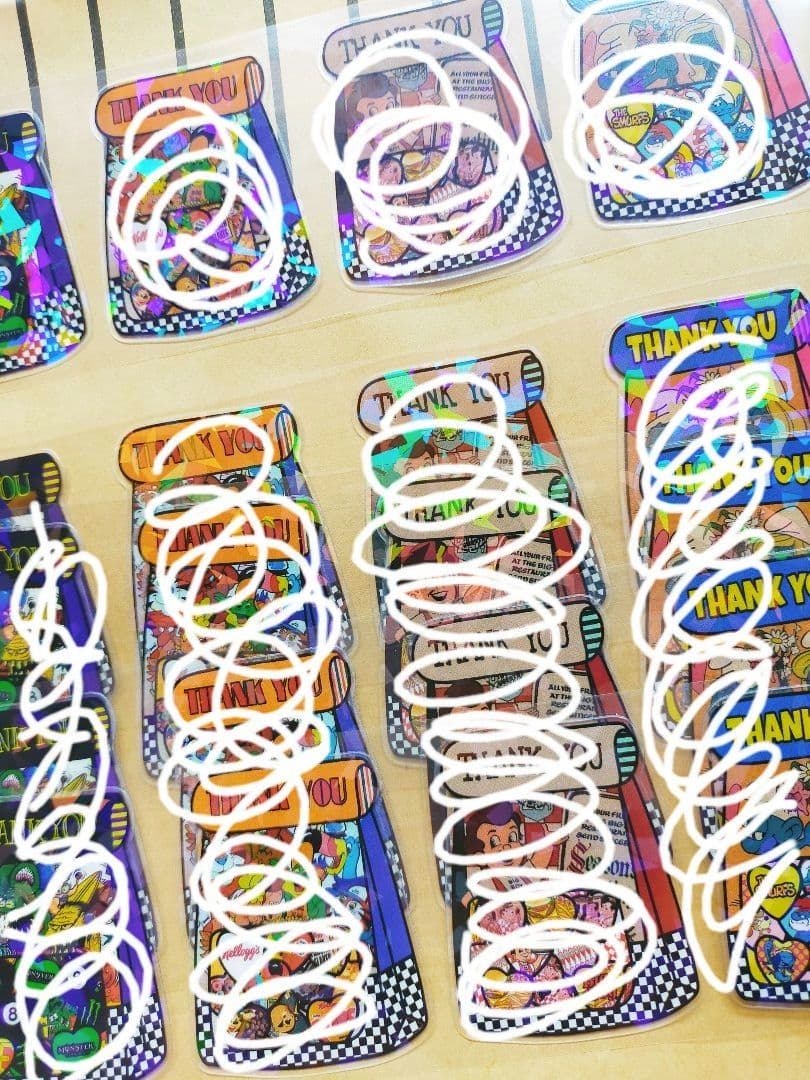 ◯ロールシール☆おすそわけ☆5シート