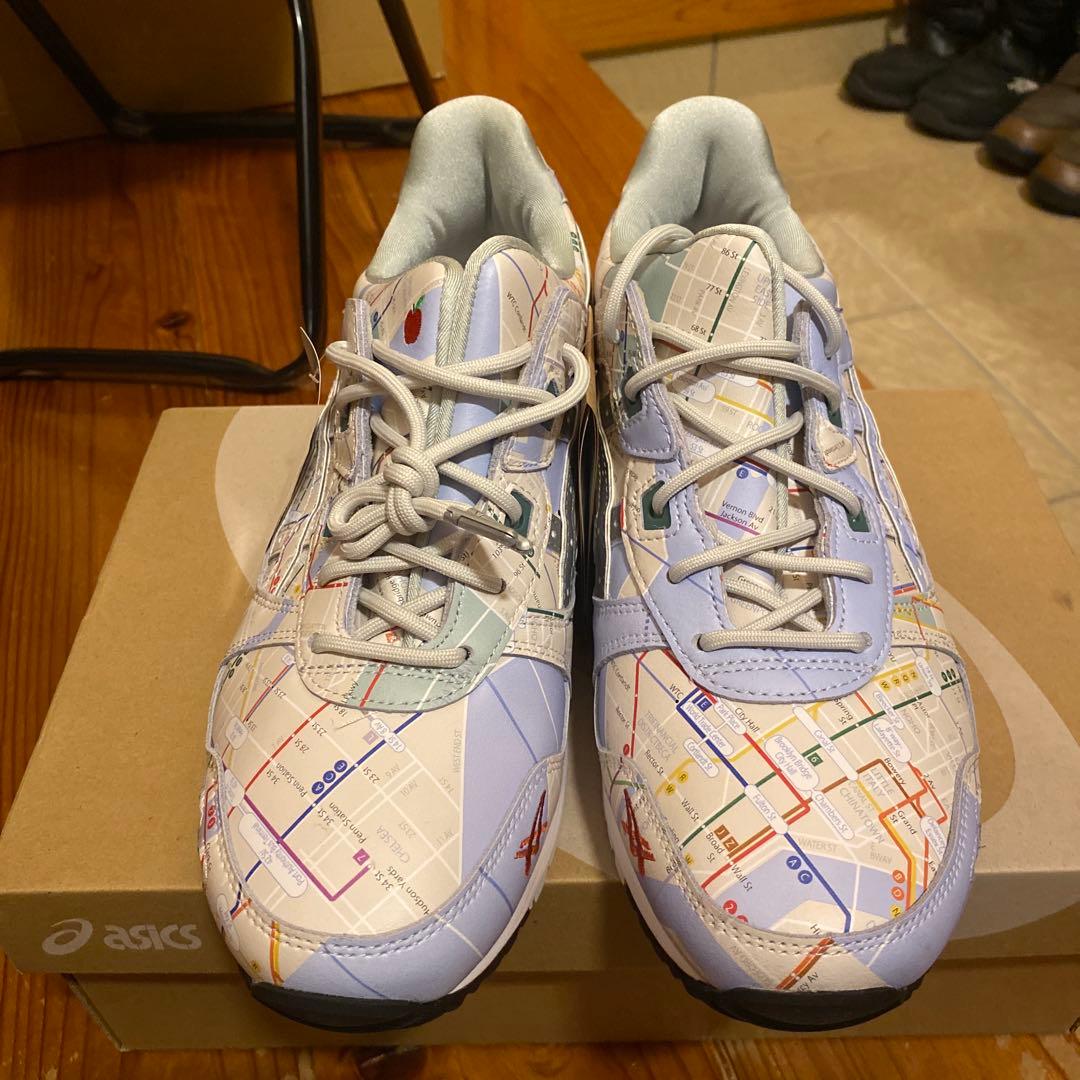 ASICS×atmos GEL-LYTE Ⅱ OG 地図柄 27.0