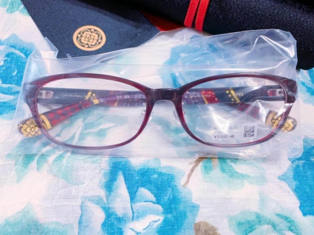 新品未使用☆刀剣乱舞-ONLINE-×BANDAI×JINSコラボメガネ加州清光