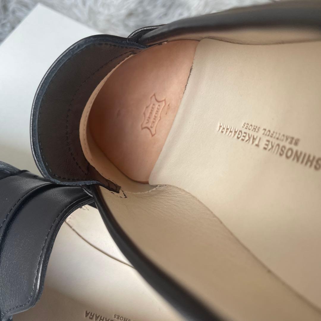 【未使用レベル】ビューティフルシューズ ローファー 23.5 ブラック