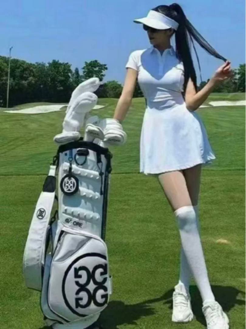 G/FORE GOLF ホワイト ゴルフバッグ・キャディバッグ 男女兼用
