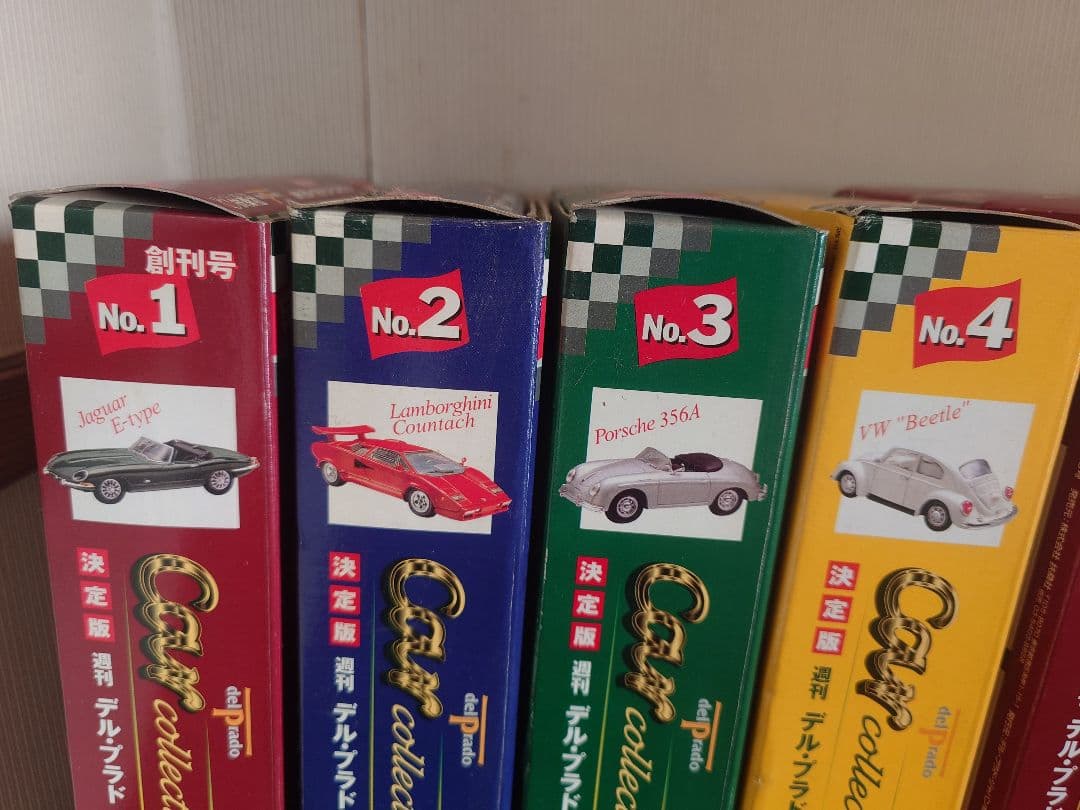週刊デル・プラド カーコレクション 1-11号 未開封品 美品