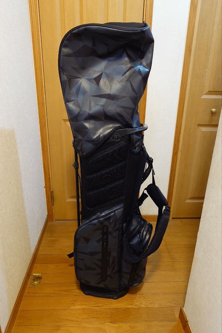 PGC ゴルフバッグ ブラック 迷彩柄
