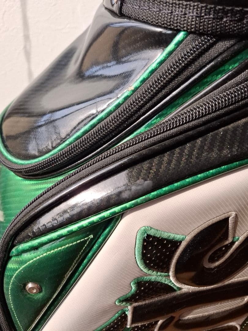 le coq sportif キャディバッグ 緑/白