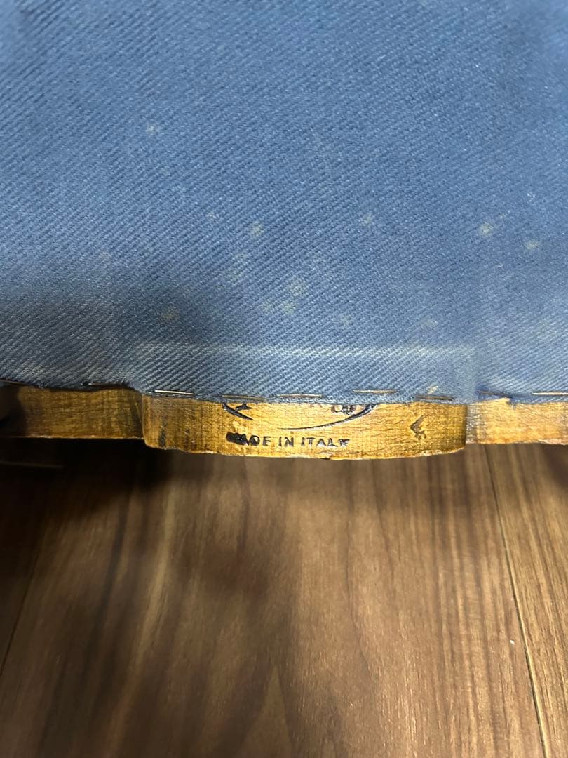 Medea アールヌーボー風 木製椅子 ブラウン4脚