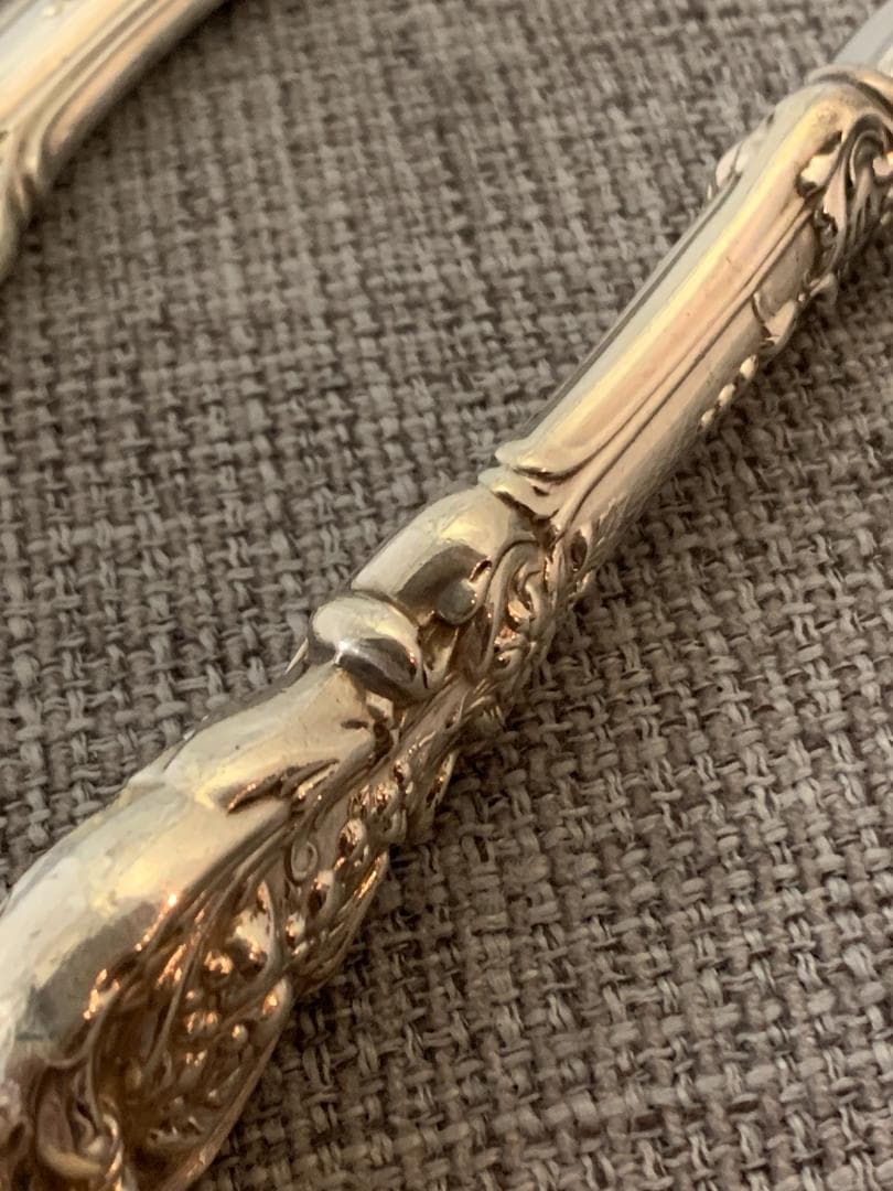 REED&BARTON　純銀製　リード＆バートン　スターリングテーブルナイフ3本