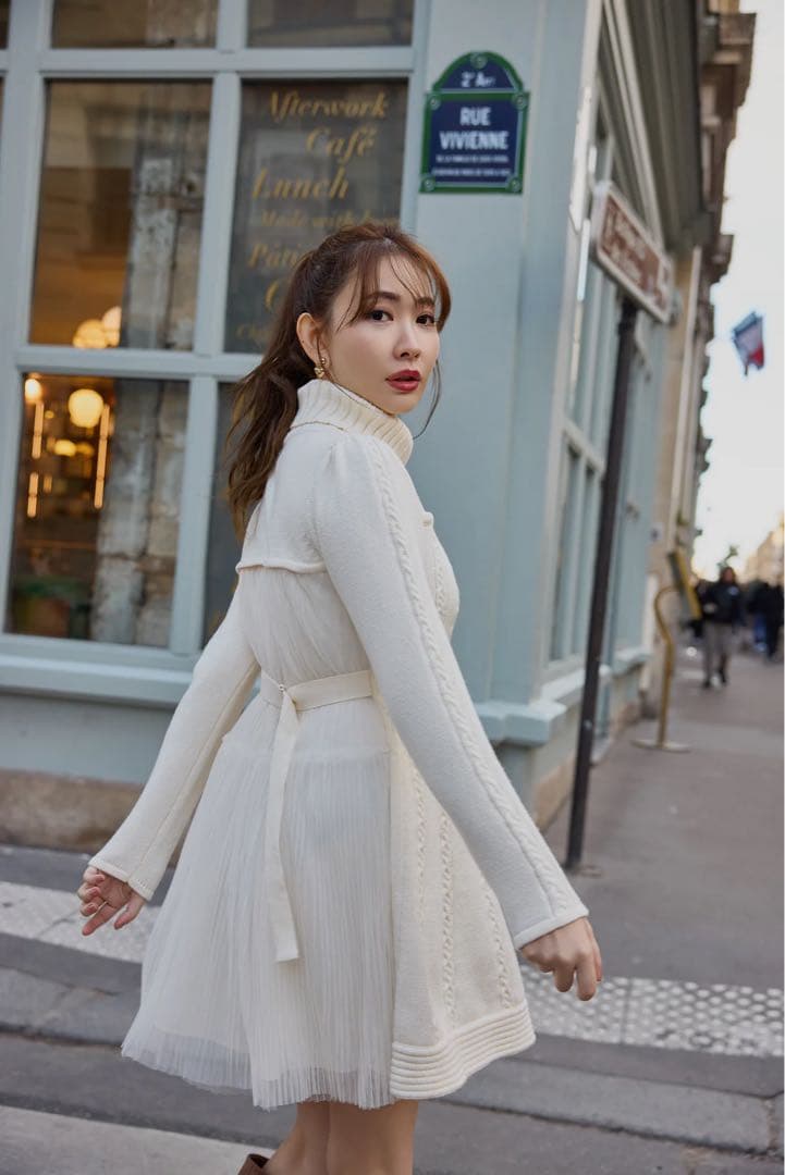 【新品未使用】Clara Cable Knit Dress