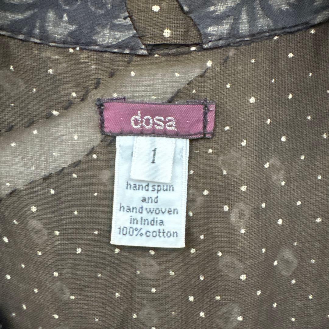 dosa パッチワーク ワンピース