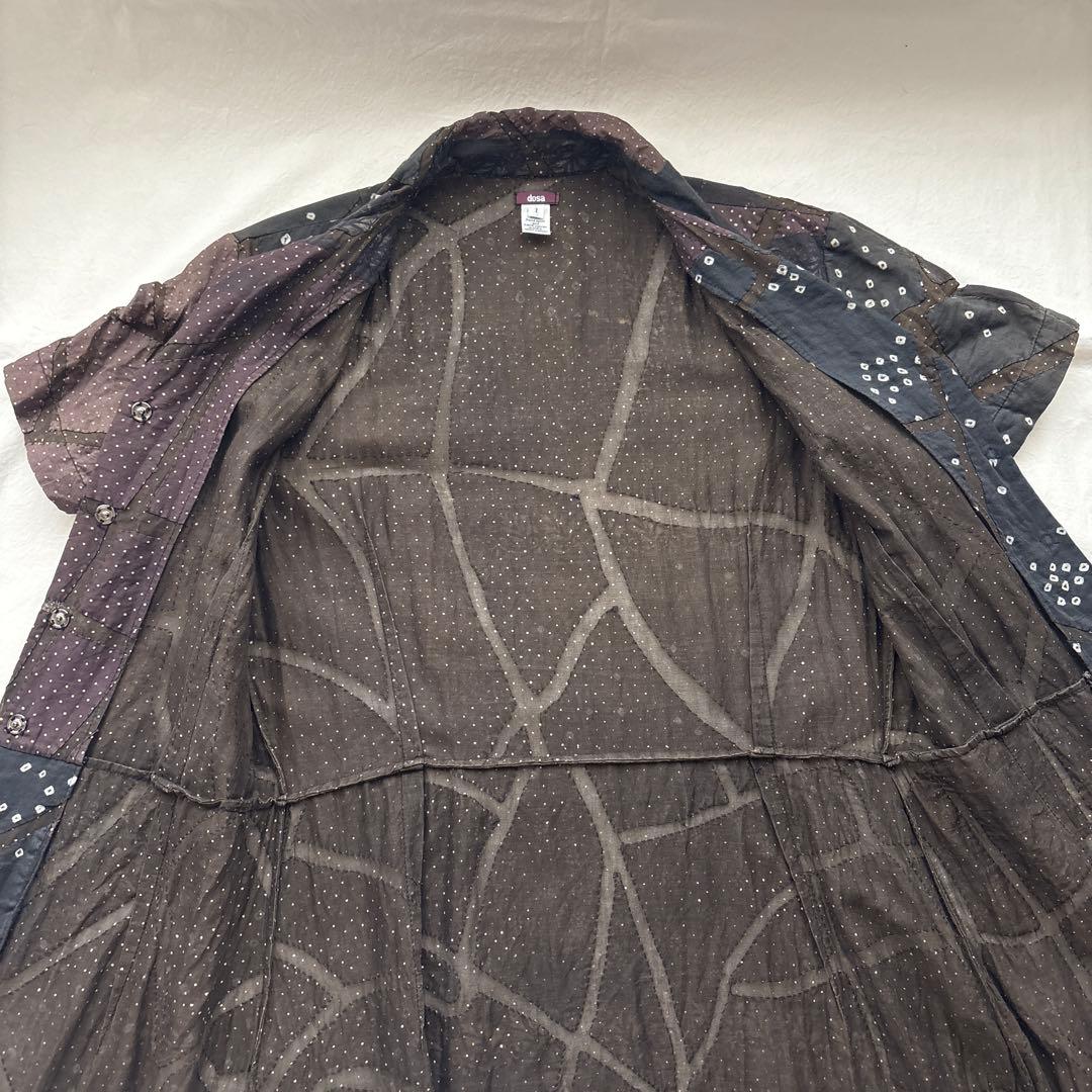 dosa パッチワーク ワンピース