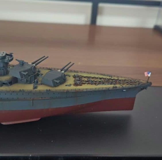 トランペッター 1/700 アメリカ海軍 戦艦 メリーランド 1941