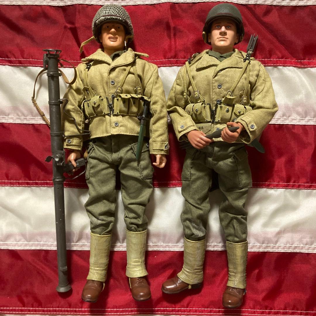 ドラゴンモデルズ製米陸軍第4歩兵師団　バズーカチーム2体セット(箱無し訳あり品)