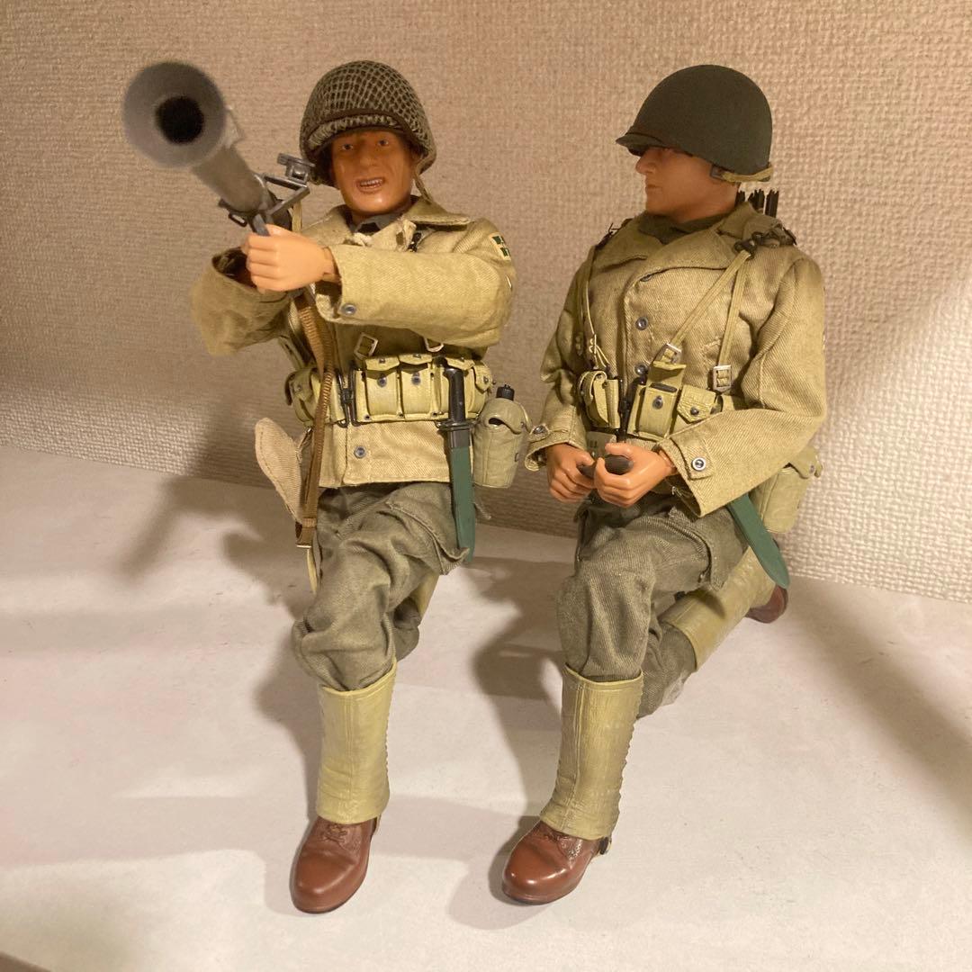 ドラゴンモデルズ製米陸軍第4歩兵師団　バズーカチーム2体セット(箱無し訳あり品)