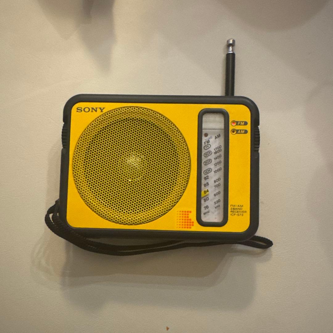 SONY FM/AMラジオ　ICF-S73