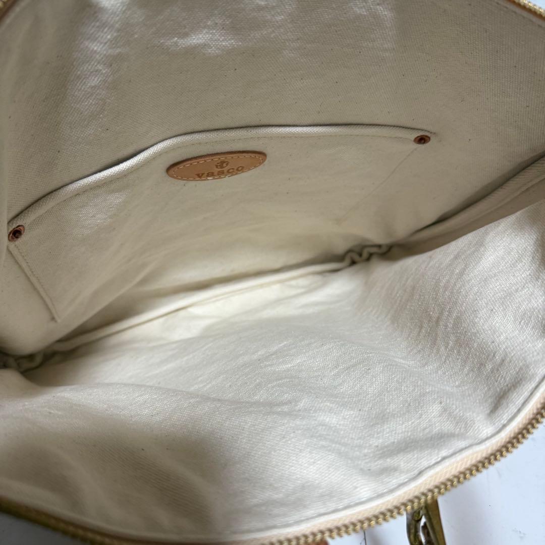 ⭐️未使用⭐️ヴァスコ VASCO ヘルメットバッグ ナチュラル　レザー