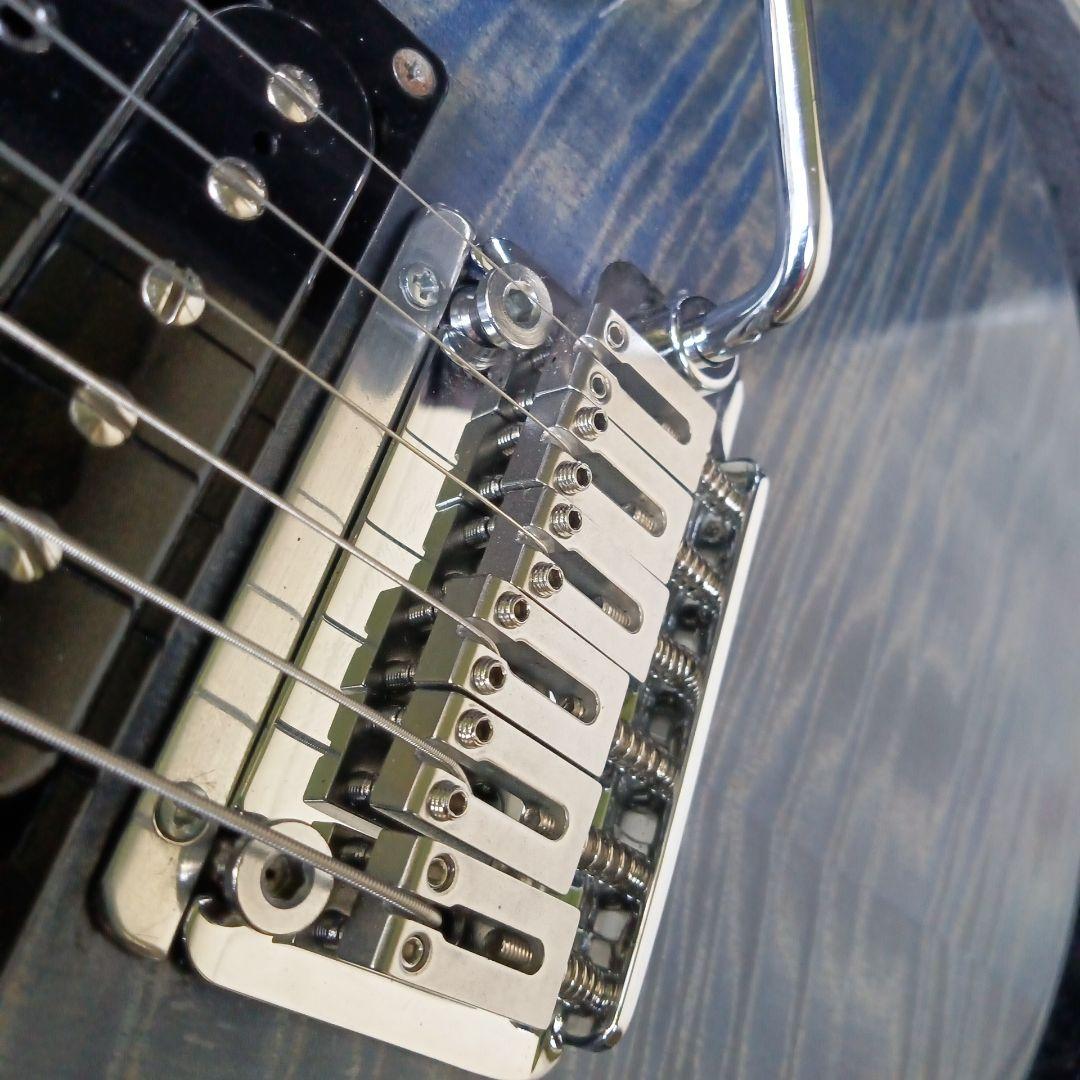 ９０年代　純国産　レア！　フレイムメイプル エレキギター　中信楽器製造