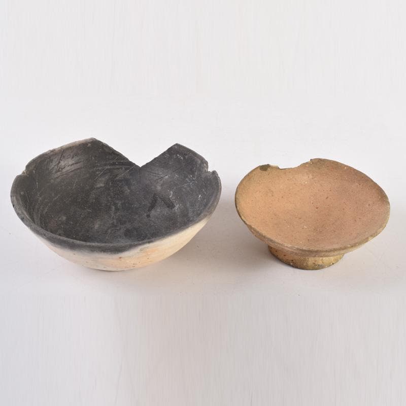 朝鮮美術　須恵器　新羅土器　新羅無釉土　6点まとめて　V　8342A