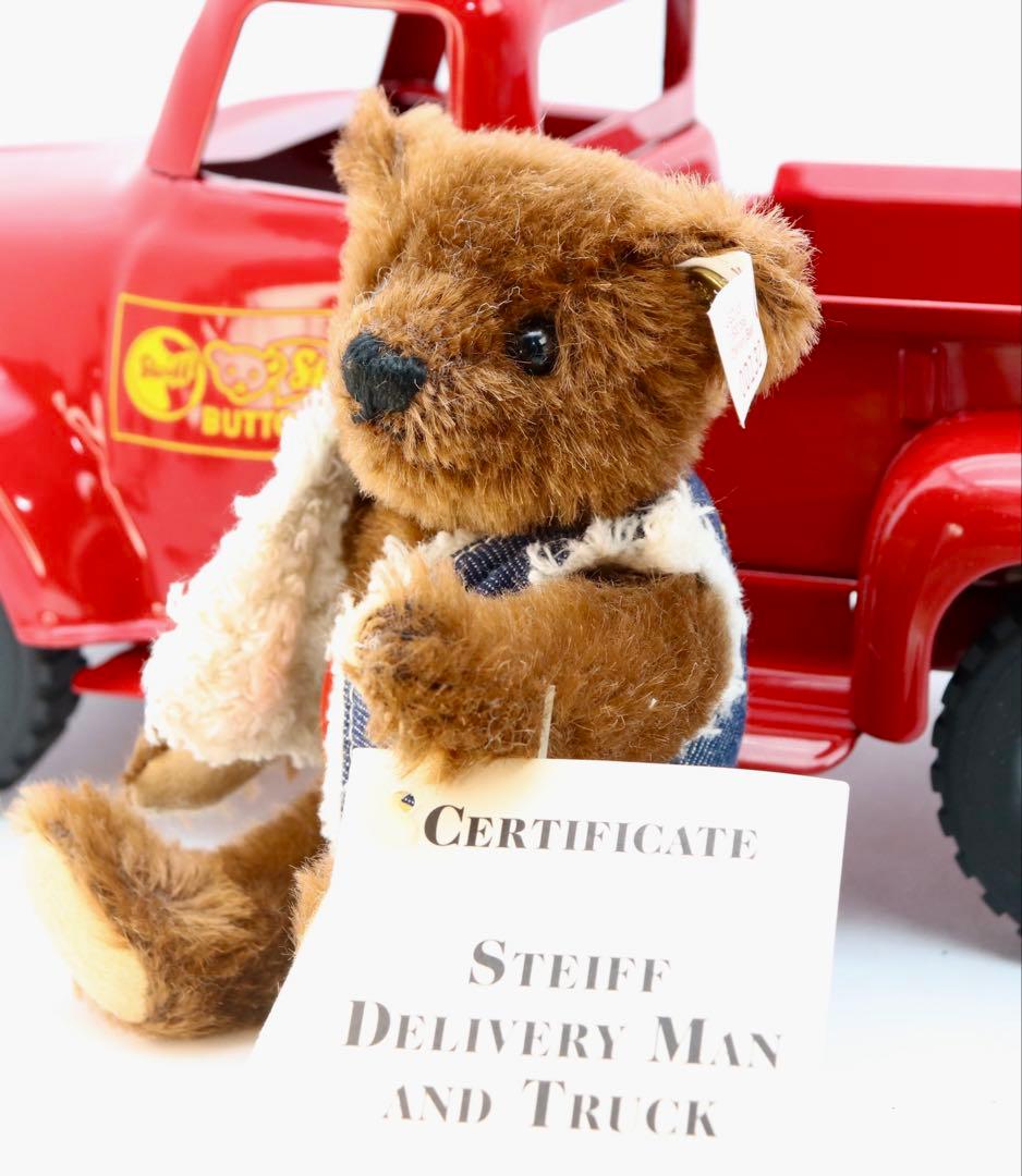 Steiff デリバリーマンとトラック U.S.A.1997年限定発売 新品