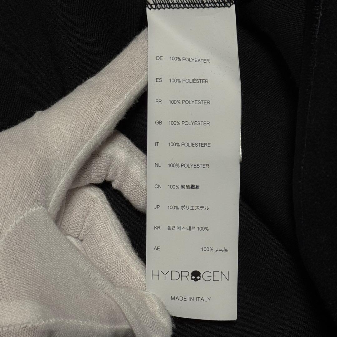 HYDROGEN GOLF フリース ジップジャケット ブラック メンズ XS
