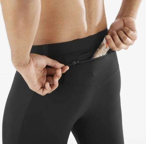 【美品】サロモンGORE-TEX WINDSTOPPER ランニングタイツ