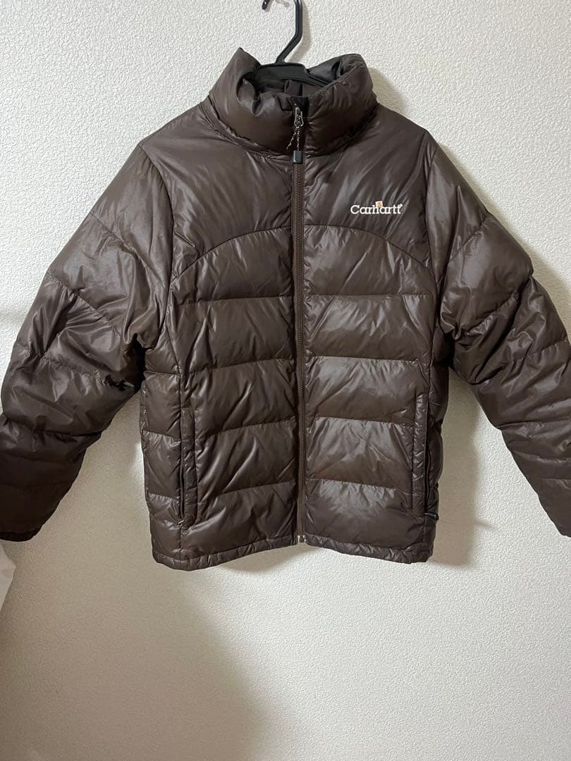 90s古着　カーハート　Carhartt ダウンジャケット　両面刺繍　ストリート