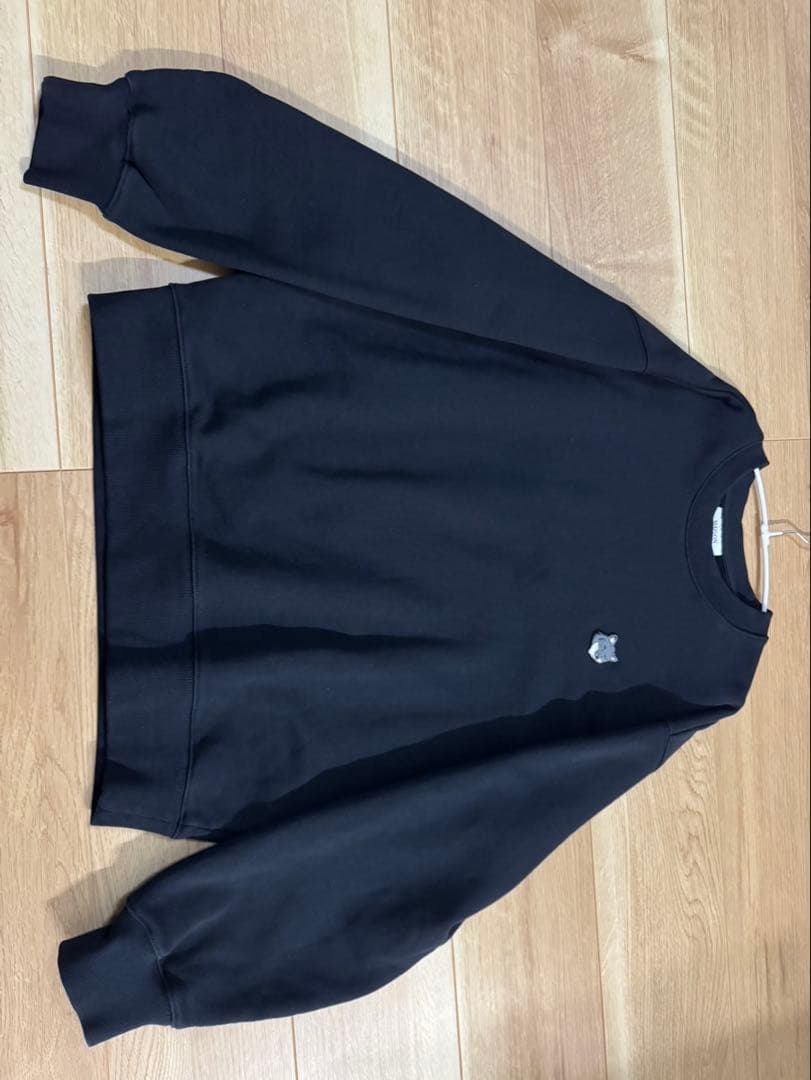 正規品 メゾンキツネ　スウェット　トレーナー　黒