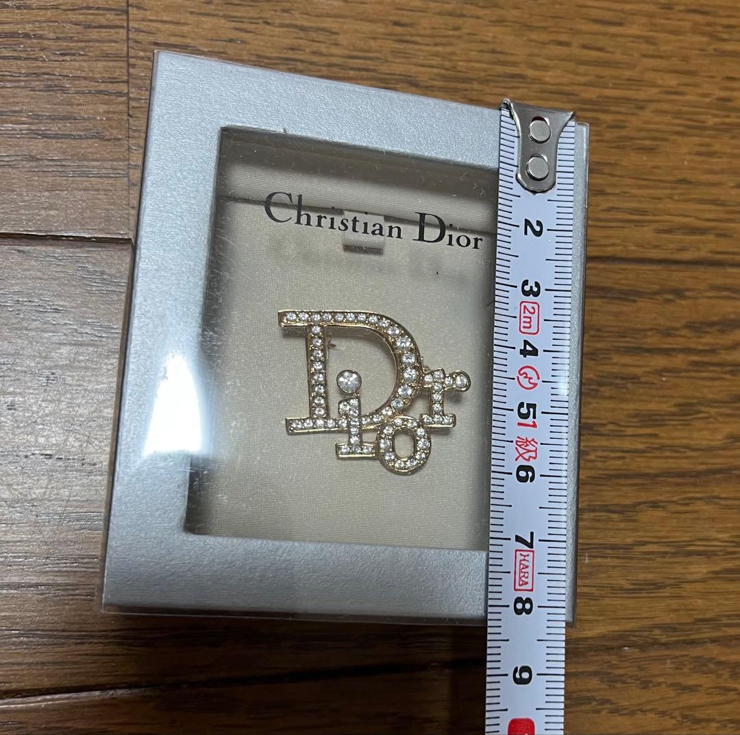 Christian Dior クリスチャンディオール ブローチ ゴールド
