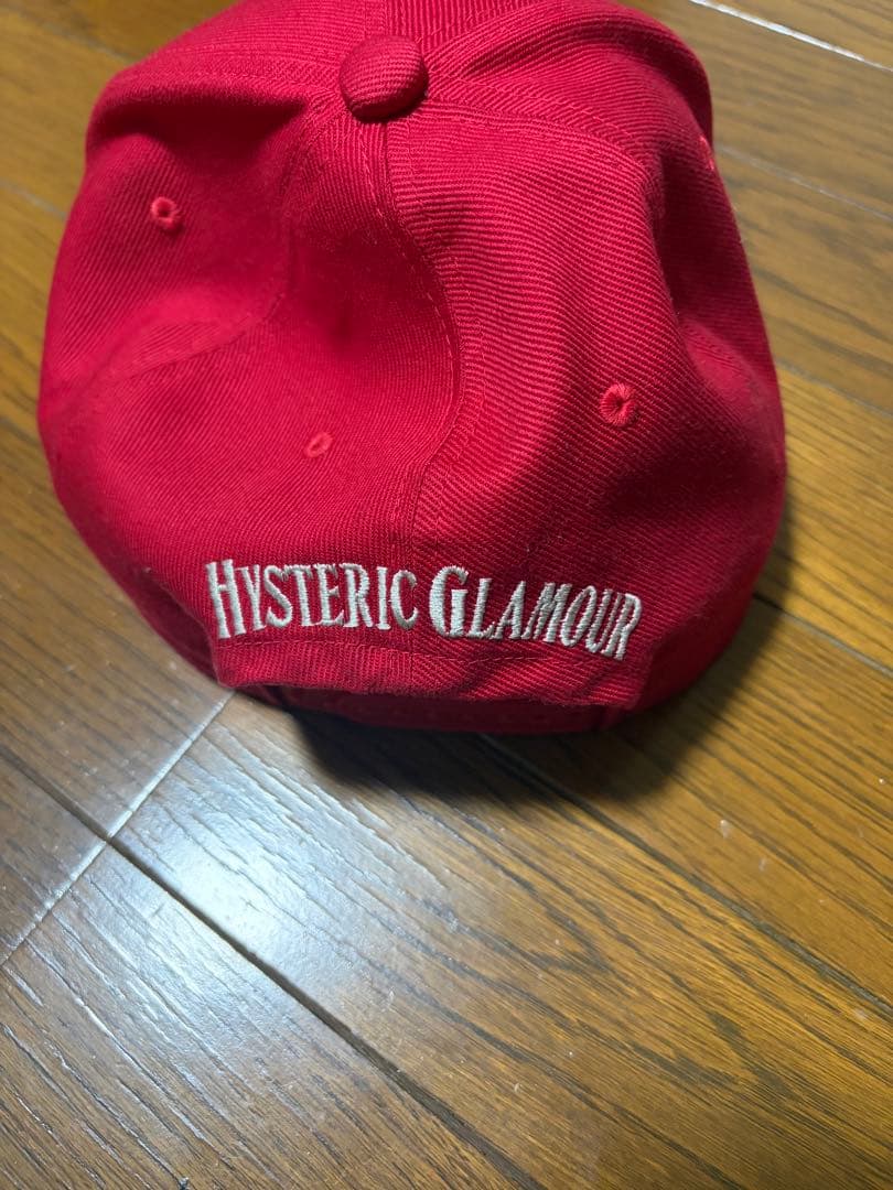 HYSTERIC GLAMOUR レッドキャップ フリーサイズ（値段交渉可）