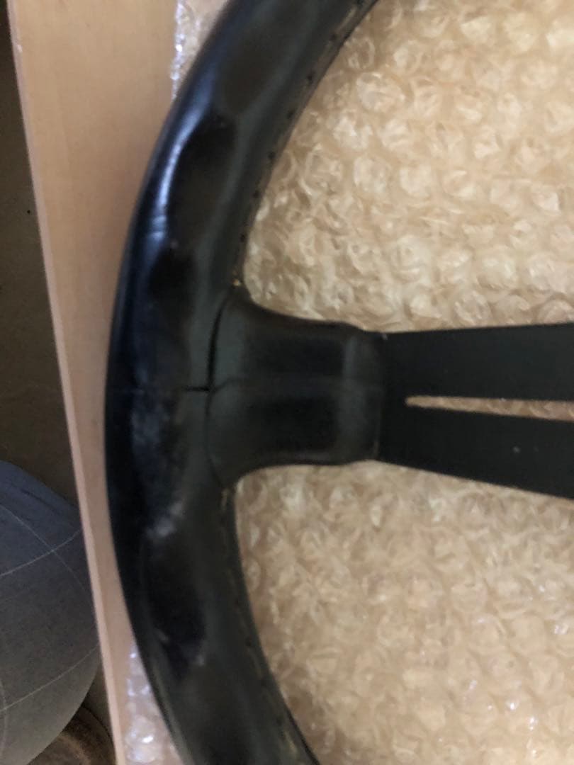 スポーツステアリング 3本スポーク ブラック