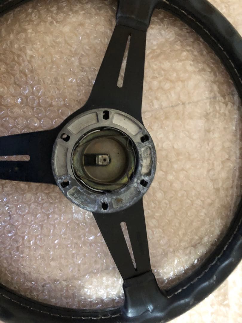 スポーツステアリング 3本スポーク ブラック