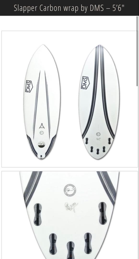 DMS クランペット サーフボード セット
