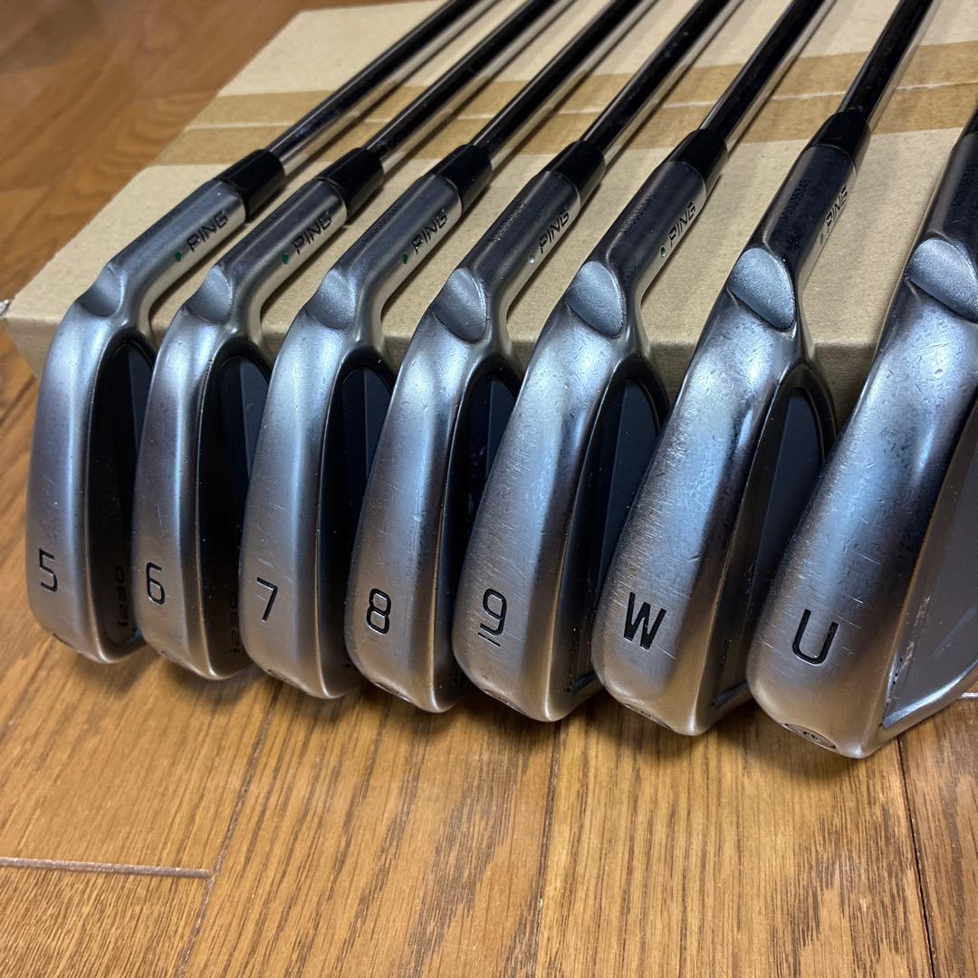 PINE アイアン i230 5-9,W,U，7本セット