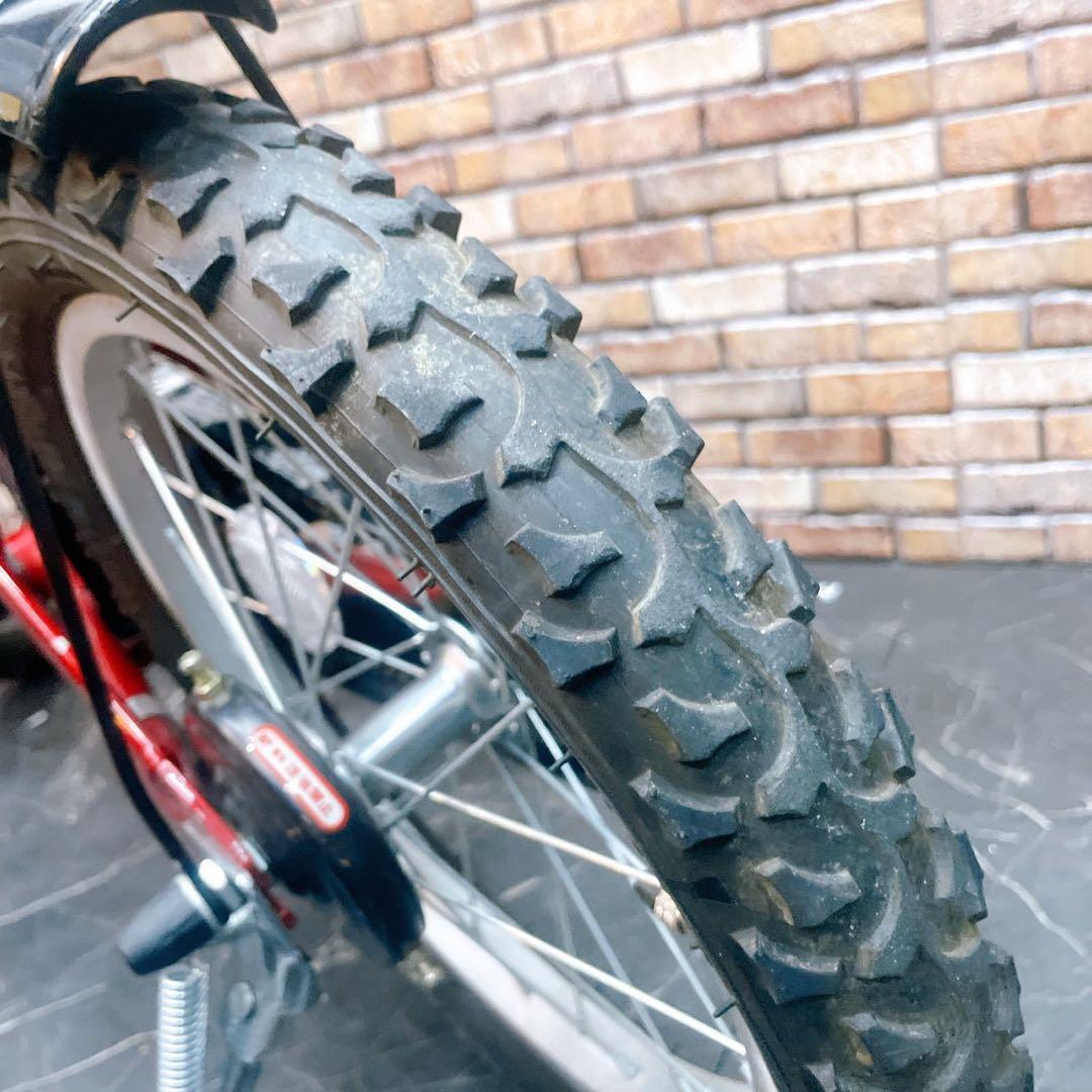 【33】引き取り価格 子供車 Jeep レッド 16インチ シングル