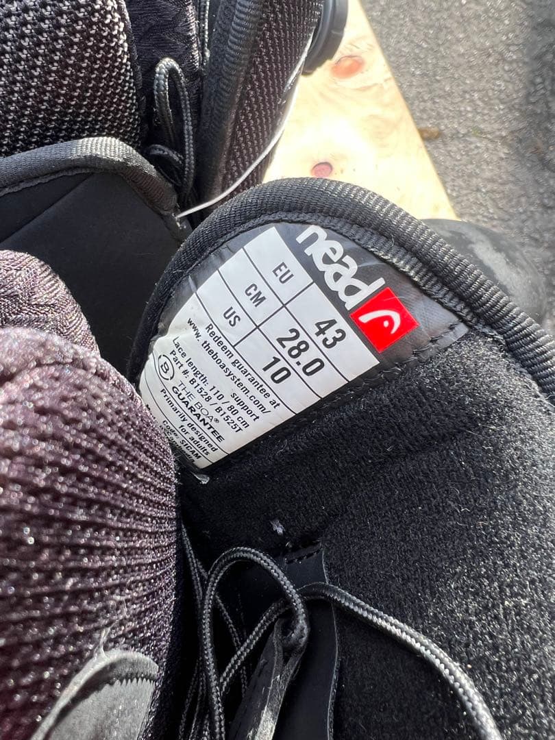 美品‼︎ head スノーボードブーツ 28cm