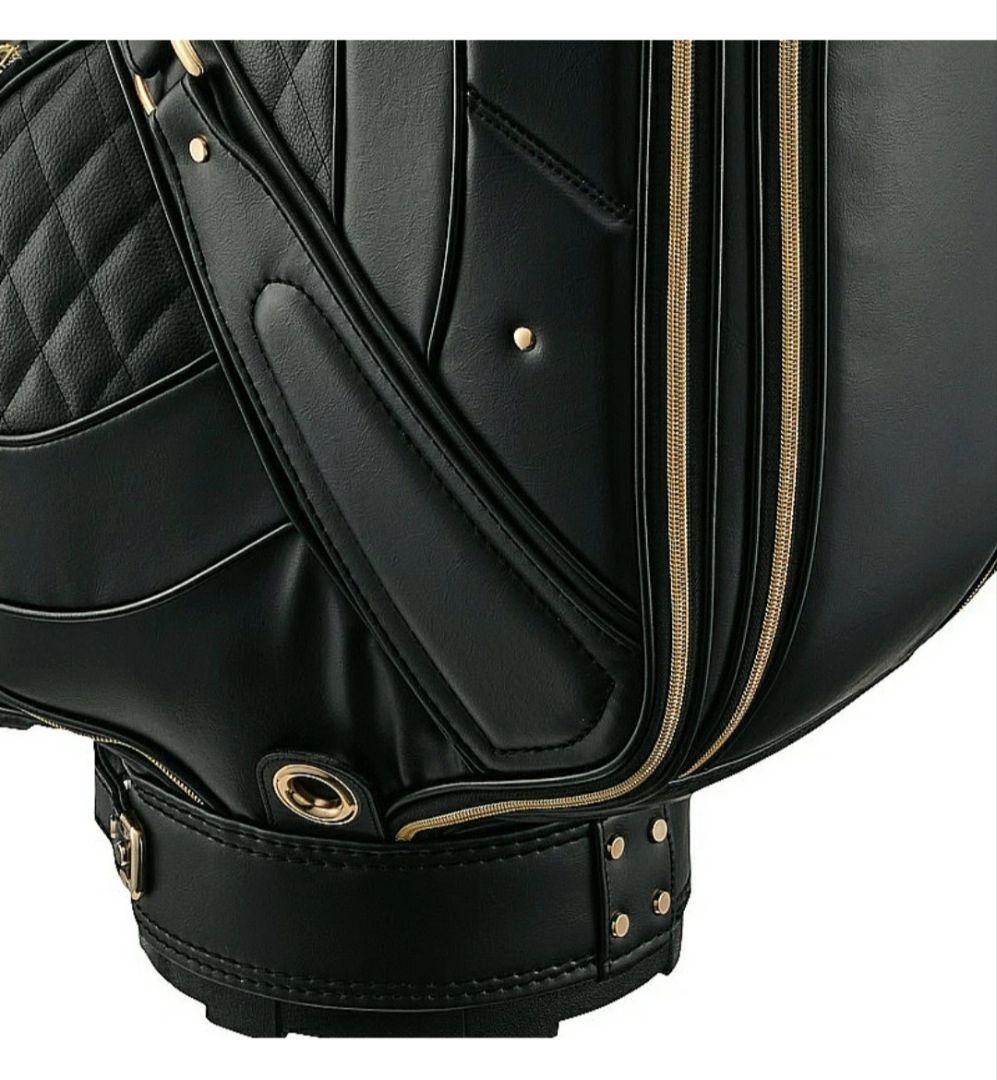 MAJESTY 天然牛革 キャディバッグ ブラック