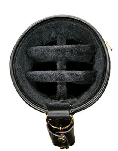 MAJESTY 天然牛革 キャディバッグ ブラック