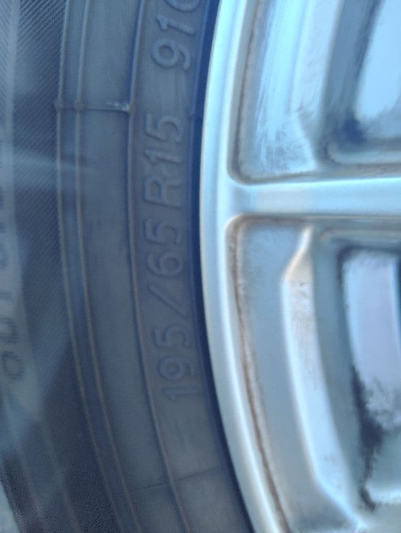 1月末まで！15インチ アルミホイール トヨタ80スタッドレス！ヴォクシー