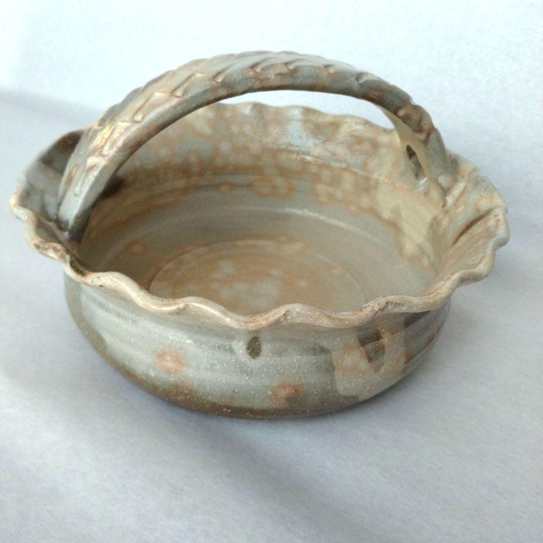 岡田窯8代　岡田裕　萩焼　菓子鉢