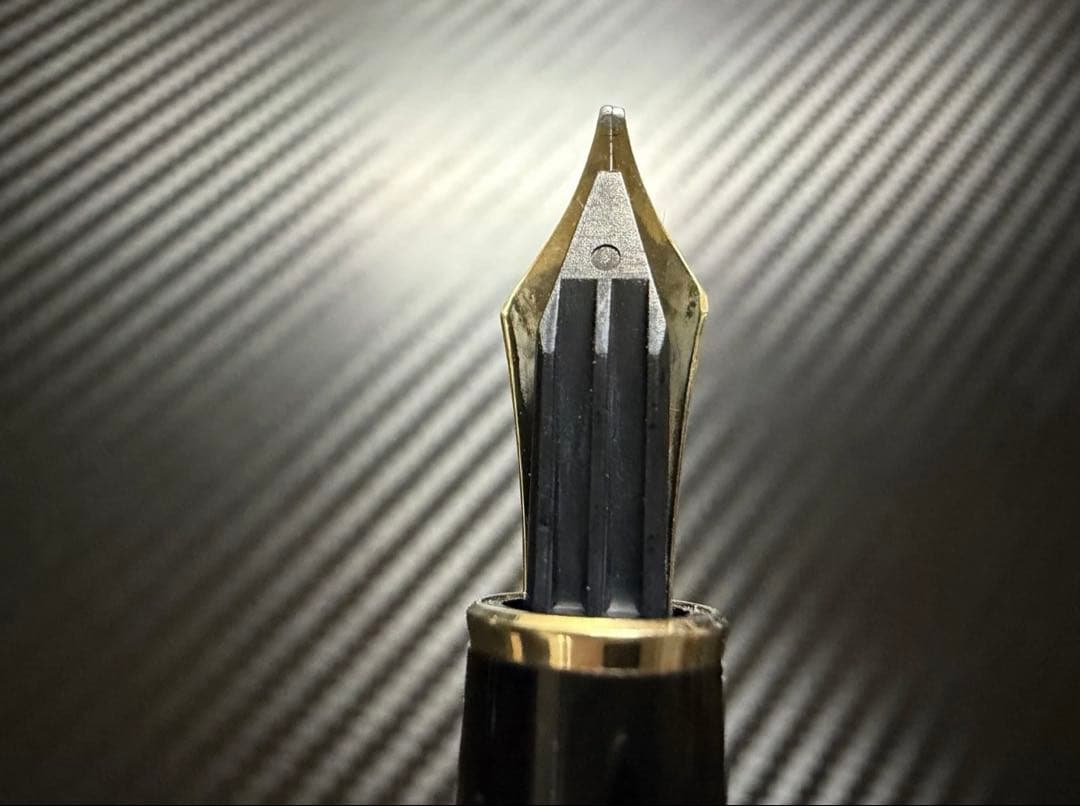 モンブラン マイスターシュテュック 144 ボルドー 全金 B 太字 万年筆