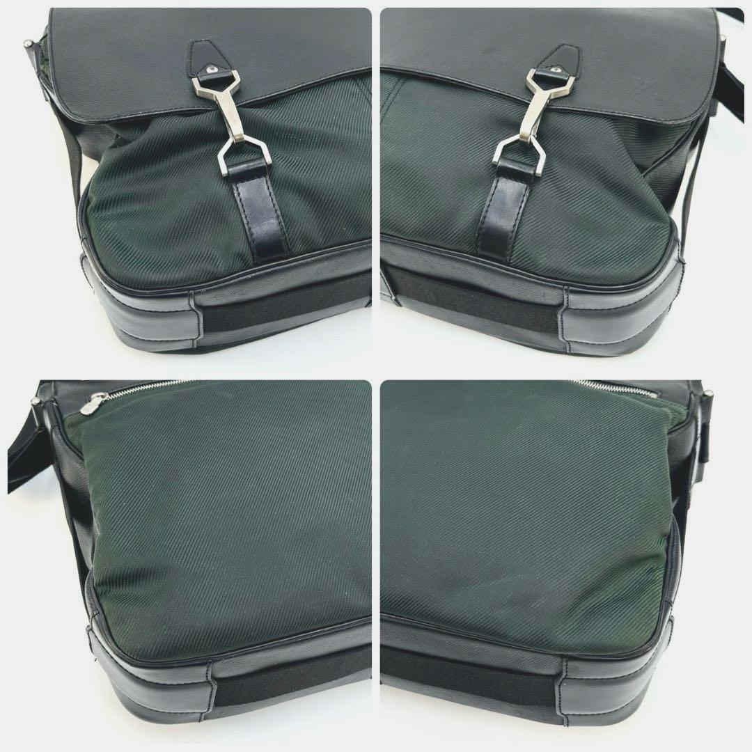 LOUIS VUITTON ルイヴィトン デルスー タイガ メッセンジャーバッグ