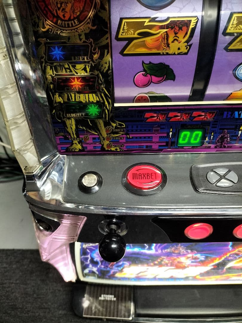 パチスロ実機　北斗の拳　世紀末救世主伝説