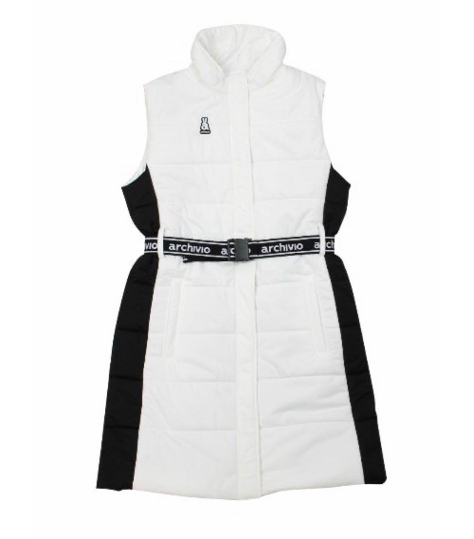 ニコニコですarchivio アルチビ中綿ベスト サイズ36